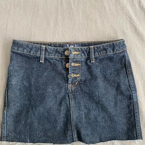 Lei early 2000s denim mini skirt